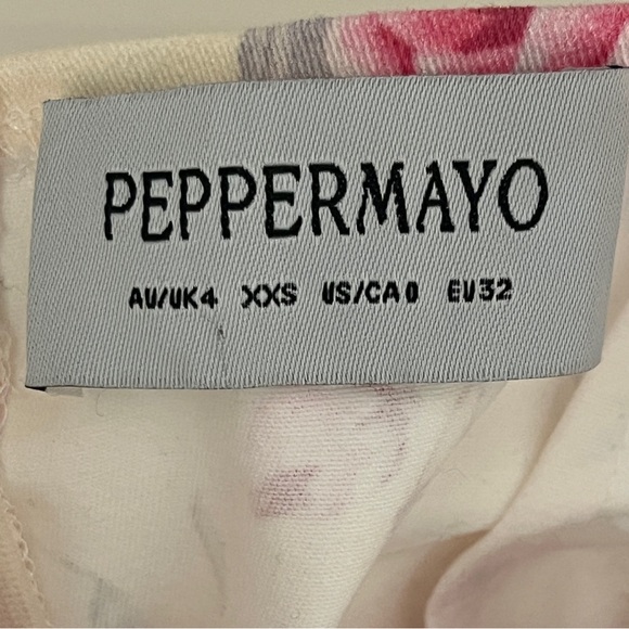 Peppermayo Exclusive - Artemis Corset Mini Dress -Vintage Pink Floral | Size: 0 - Picture 8 of 10